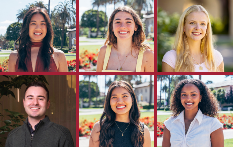 Six Santa Clara students and alumni earn Fulbright grants to research, study, and teach across three continents