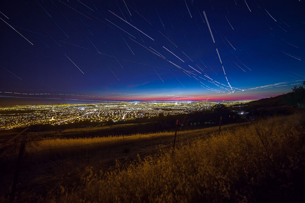 You can see the whole valley from here