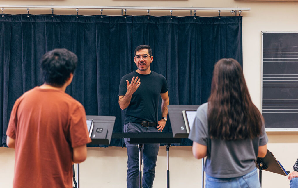 Composer Nicolás Lell Benavides ’10 reflects on how Santa Clara mentorship shaped his work